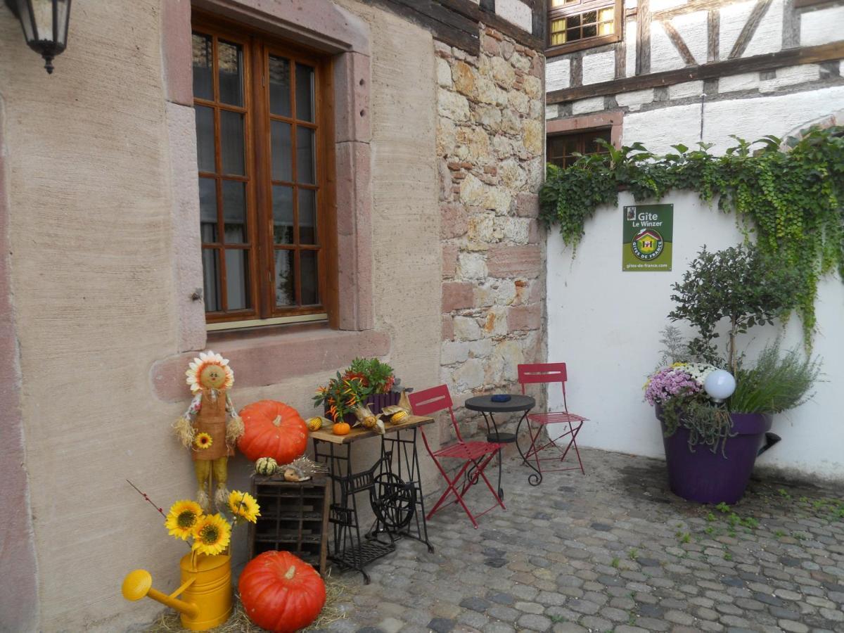 Le Winzer Apartamento Bergheim Exterior foto